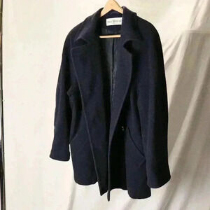 Mackintosh of New England blue 100% wool jacket USA women size m-l